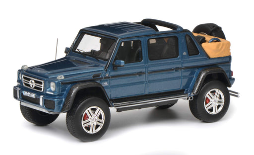 Schuco 1/43 Mercedes Maybach G650 Landaulet Blue Diecast Model-Kiichin - The #1 Place for Japanese Goods in Your Hand!