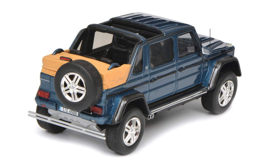 Schuco 1/43 Mercedes Maybach G650 Landaulet Blue Diecast Model-Kiichin - The #1 Place for Japanese Goods in Your Hand!