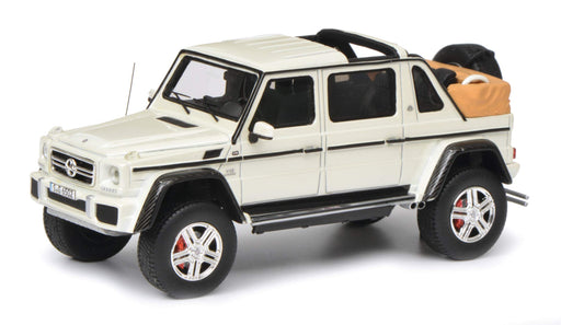 Schuco 1:43 Mercedes Maybach G650 Landaulet White Model Car-Kiichin - The #1 Place for Japanese Goods in Your Hand!