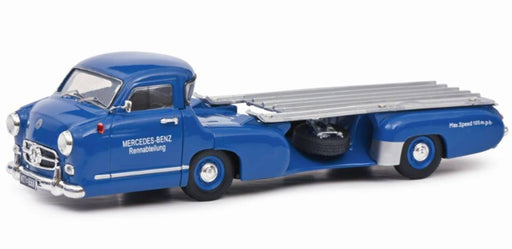 Schuco 1/43 Mercedes-Benz Racing Transporter Blaues Wunder Model Car-Kiichin - The #1 Place for Japanese Goods in Your Hand!