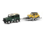 Schuco 1/64 Land Rover Defender 90 with Trailer and Mini Cooper Model Set-Kiichin - The #1 Place for Japanese Goods in Your Hand!