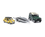 Schuco 1/64 Land Rover Defender 90 with Trailer and Mini Cooper Model Set-Kiichin - The #1 Place for Japanese Goods in Your Hand!