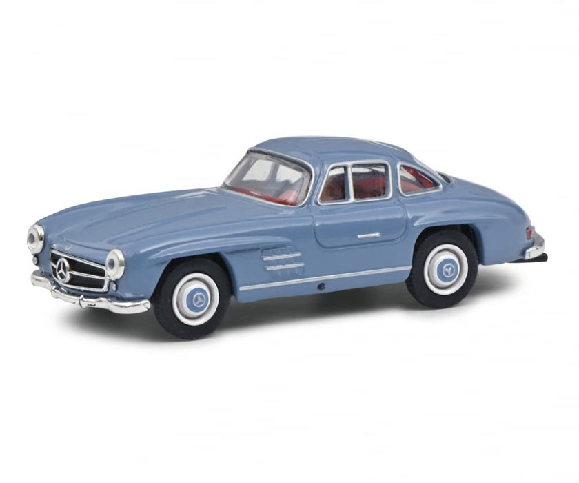 Schuco Mercedes 300 SL Gullwing Blue 1/64 Scale Model Car Parallel Import-Kiichin - The #1 Place for Japanese Goods in Your Hand!