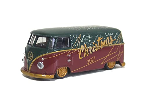 Schuco 1/64 Volkswagen T1 Lowrider Diecast Christmas Edition 2021 Model-Kiichin - The #1 Place for Japanese Goods in Your Hand!