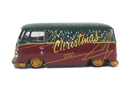Schuco 1/64 Volkswagen T1 Lowrider Diecast Christmas Edition 2021 Model-Kiichin - The #1 Place for Japanese Goods in Your Hand!