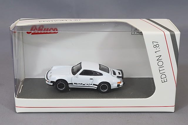 Schuco 1/87 Scale Porsche 911 Turbo 930 Model Car in White-Kiichin - The #1 Place for Japanese Goods in Your Hand!