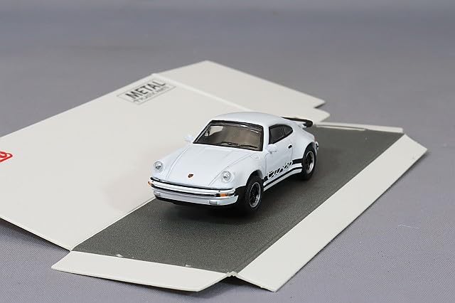 Schuco 1/87 Scale Porsche 911 Turbo 930 Model Car in White-Kiichin - The #1 Place for Japanese Goods in Your Hand!