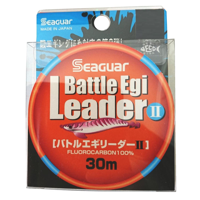 Seaguar Battle Egi Leader II 30M 1.7 - 高級釣魚線領導者