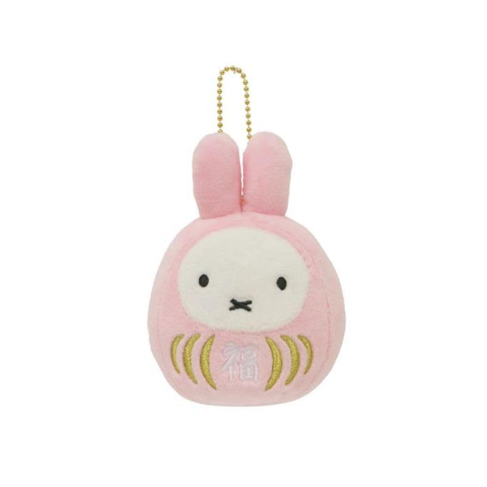 Sekiguchi Miffy Lucky Daruma Sakura Keychain H12 x W8cm by Dick Bruna