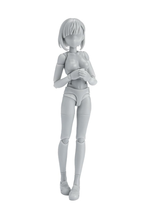 Bandai Spirits Sh Figuarts Body-Chan Dx Set Gray 130mm PVC ABS Figure