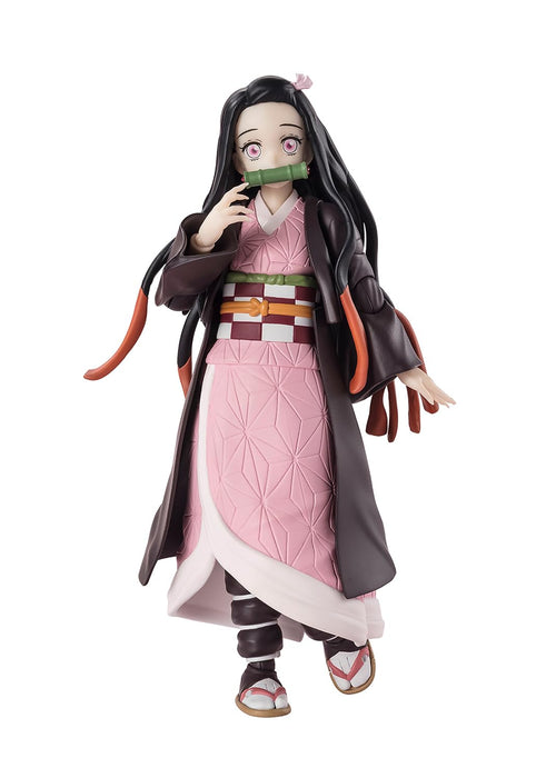 Bandai Spirits Kimetsu No Yaiba Nezuko Kamado 130 mm PVC ABS 可動人偶 SH Figuarts 出品