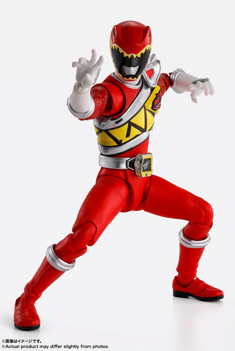 Bandai Spirits Sh Figuarts Kyoryuger Kyoryu 紅色 145 毫米 ABS PVC 手辦