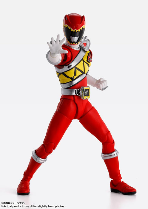 Bandai Spirits Sh Figuarts Kyoryuger Kyoryu 红色 145 毫米 ABS PVC 公仔