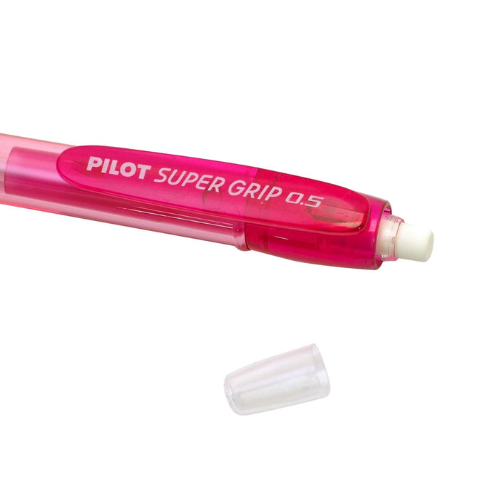 Pilot Sharp Super Grip 敲击笔 透明红色 Hgp10Rtr5