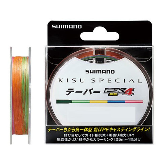 Shimano Line Kiss Special Ex4 213M 0.6 Pe Tapered Fishing Line