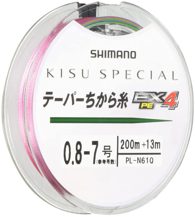 Shimano Line Kiss Special Ex4 Pe 錐形 213M 0.8 釣魚線