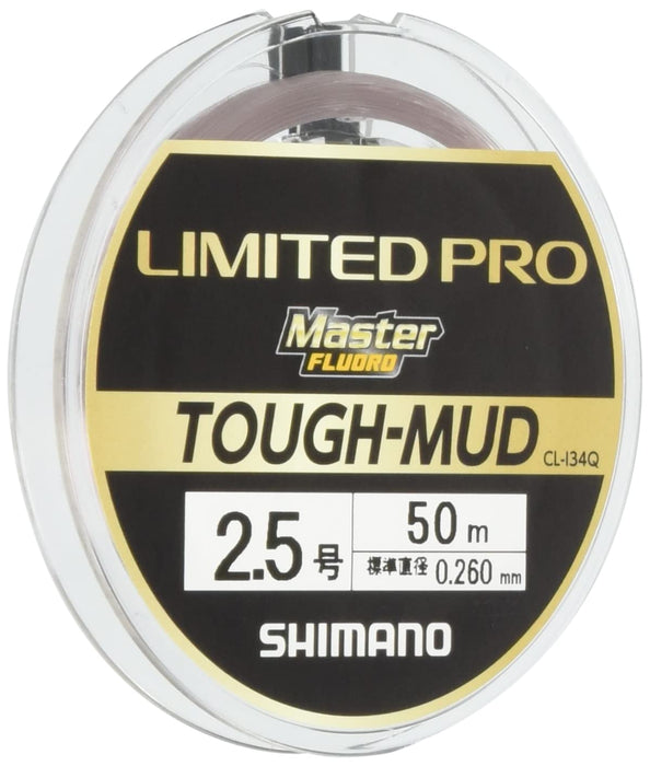 Shimano Line Limited Pro Master 2.0 泥灰色荧光坚韧 50 米钓鱼线