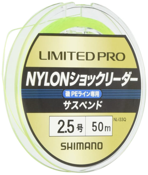 Shimano Limited Pro 尼龍 Shock Leader 50M 2.0 綠色釣魚線