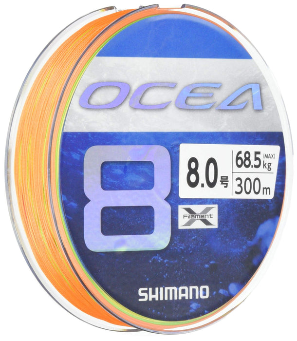 Shimano Ocea 8 300M 5 色钓鱼线 8.0 Ld-A71S | 耐用可靠