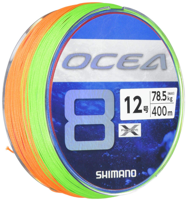 Shimano Ocea 8 400M 12.0 钓鱼线 - 5 色线 2 号