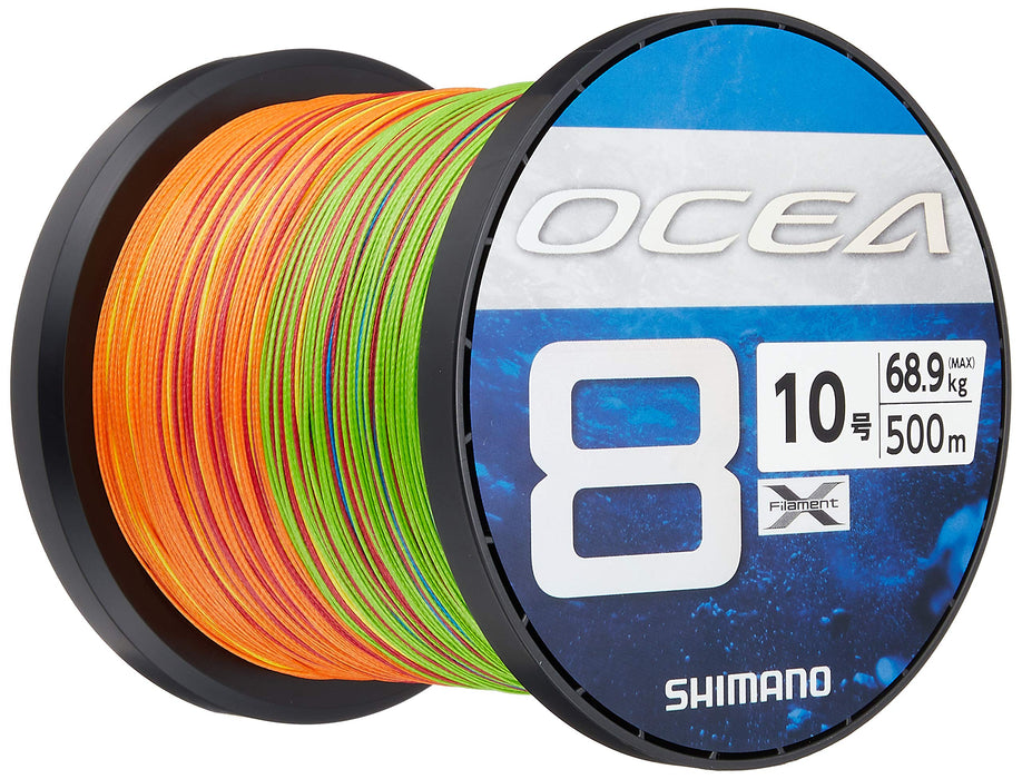 Shimano Ocea 8 Fishing Line 500M 10.0 5 Colors Ld-A91S