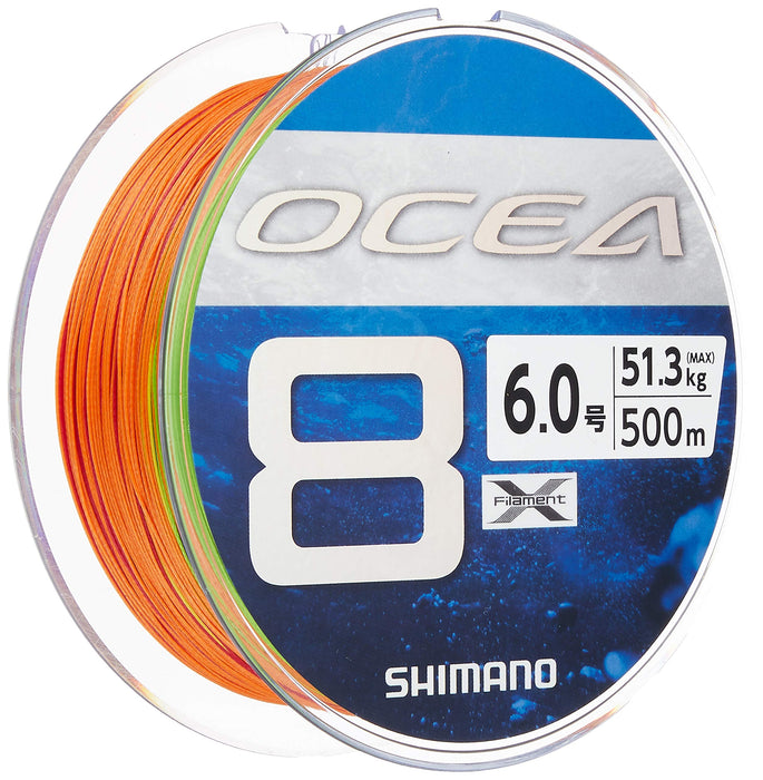 Shimano Ocea 8 500M 6.0 Fishing Line 5 Colors Ld-A91S