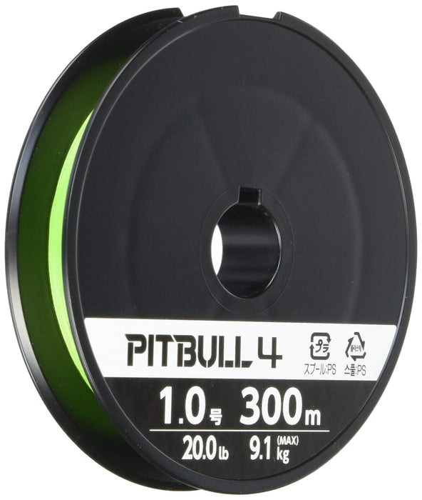 Shimano Pitbull 4 青柠绿 300M 钓鱼线 1.0 Pl-M74S