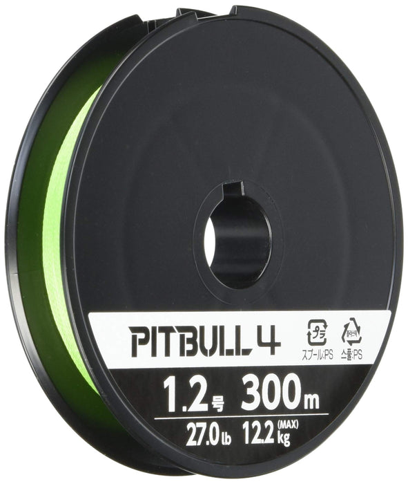 Shimano Pitbull 4 釣魚線 - 300M 1.2 檸檬綠 - 高強度