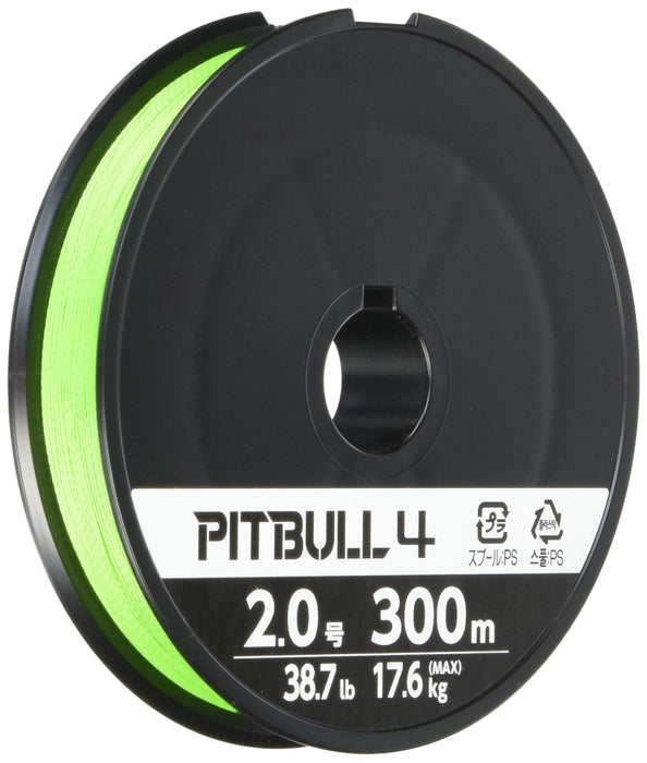 Shimano Pitbull 4 300M 2.0 青檸綠釣魚線