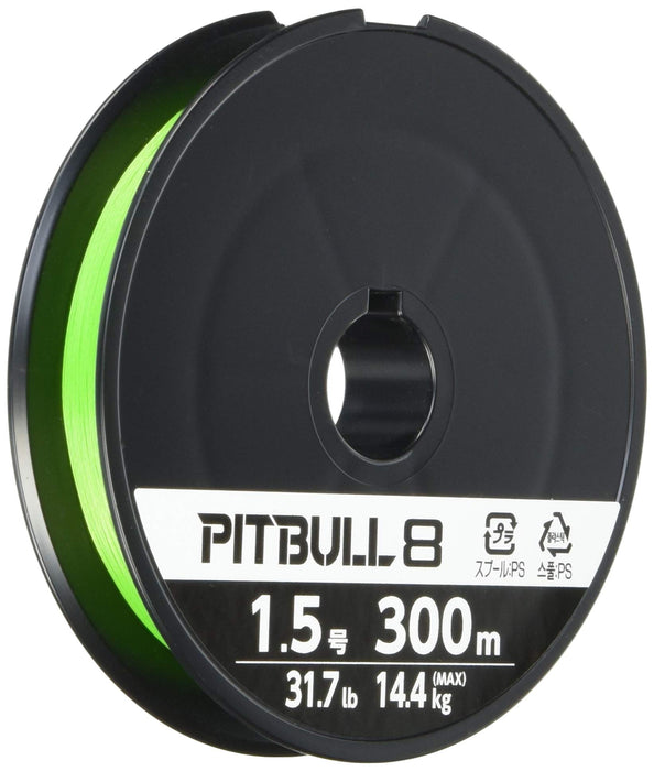 Shimano Pitbull 8 1.5 青柠绿 300 米钓鱼线