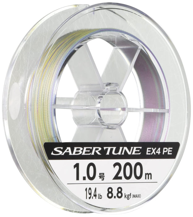 Shimano Line Saber Tune Ex4 Pe 200M 1.0 Pl-S64Q Fishing Line 1.0