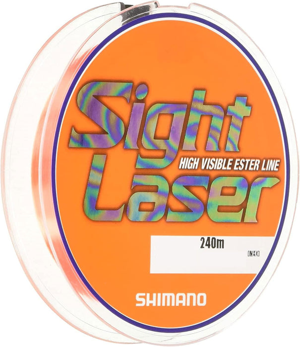 Shimano Line Sight Laser Ex Ester 240M 0.5 Orange Fishing Line