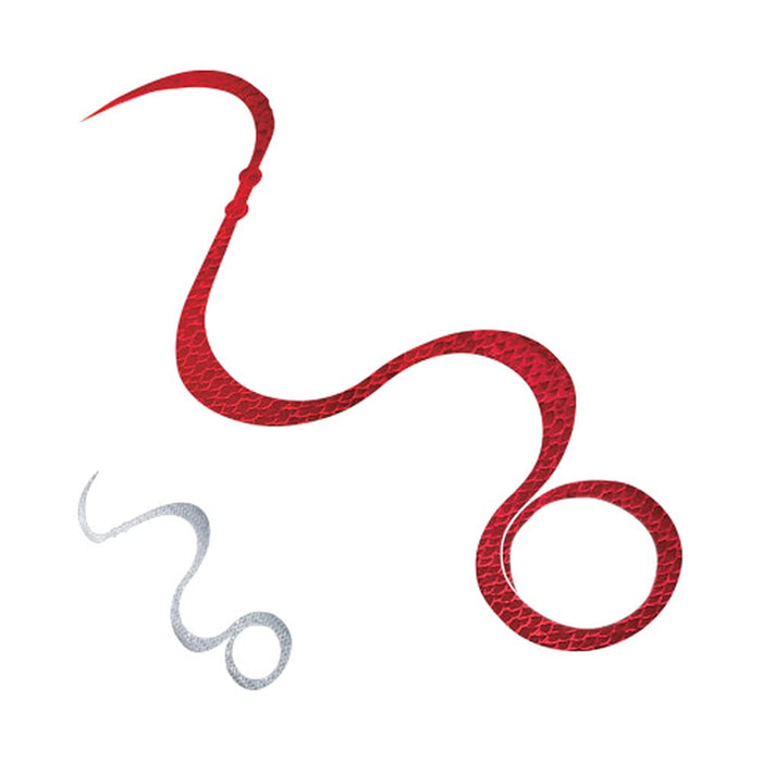 Shimano Lure Parts Tairaba Engetsu Kyorin Tie Red 002 5 Pieces