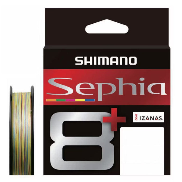 Shimano Sephia 8+ PE Line 200M Multi-Color 0.5 for Jigging