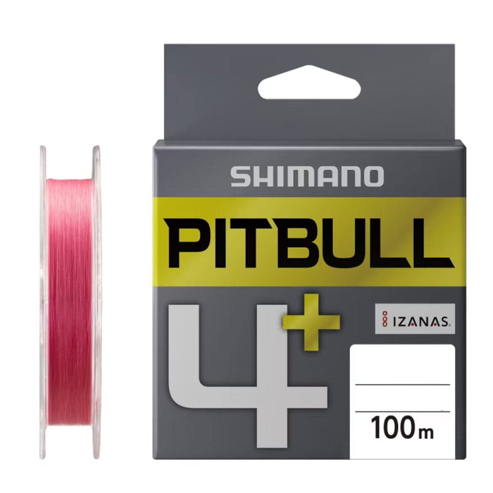 Shimano Pitbull 4+ 粉色 100M 0.20 毫米钓鱼线