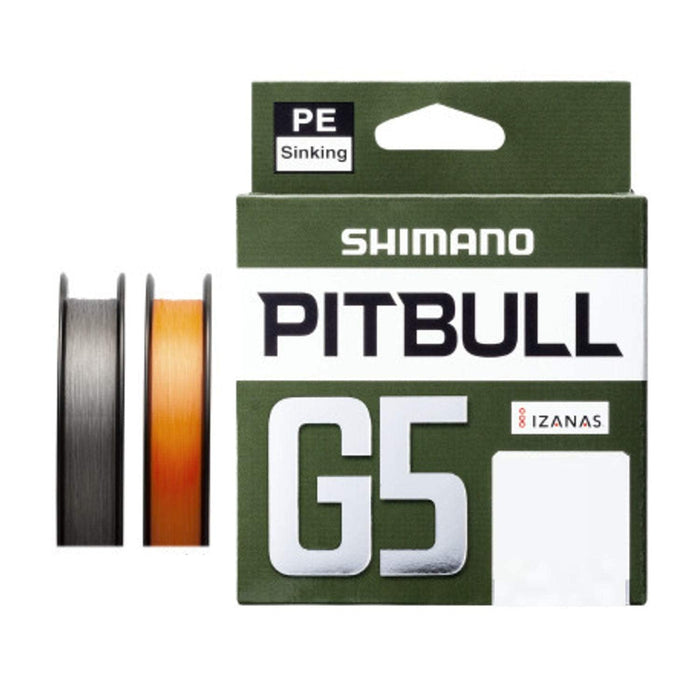 Shimano Pitbull G5 100M 高橙色线 0.8 直径