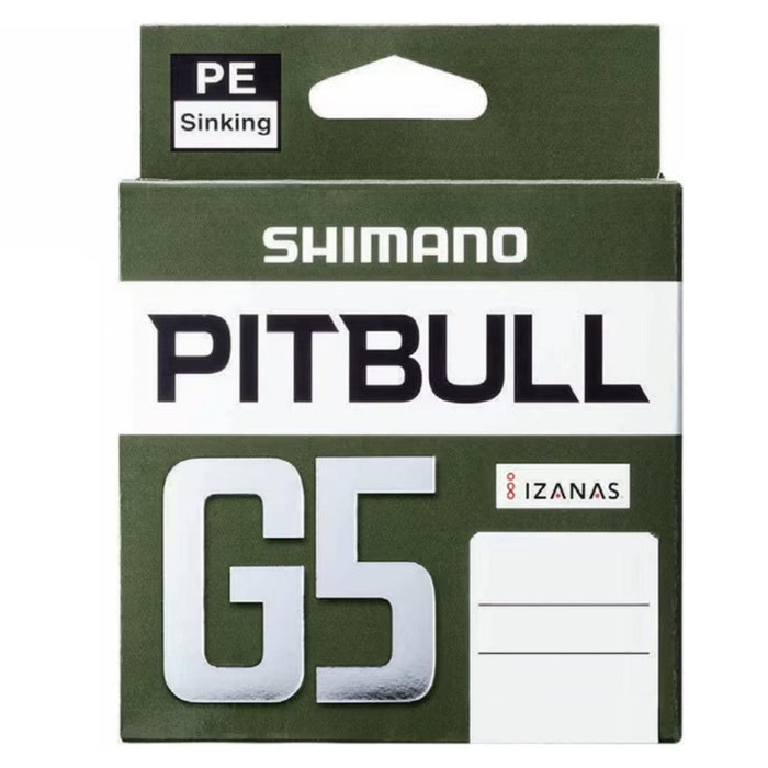 Shimano Pitbull G5 高橙色 1 号钓鱼线 100 米