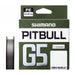 Shimano Pitbull G5 100M Steel Gray 0.8 | High-Performance Shimano Line-Kiichin - The #1 Place for Japanese Goods in Your Hand!