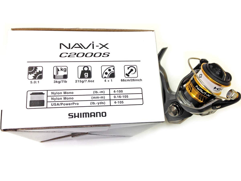 Shimano Navix C2000S Spinning Reel 039200 Lightweight Fishing Reel-Kiichin - The #1 Place for Japanese Goods in Your Hand!