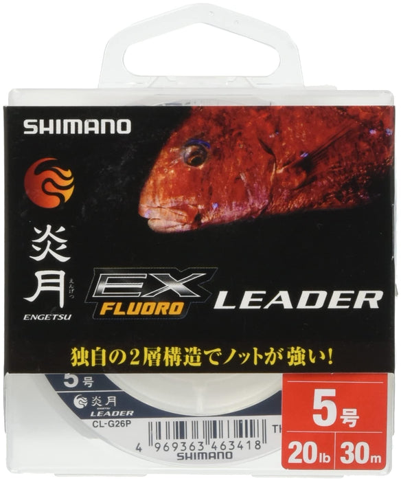 Shimano Engetsu Madai Ex Fluorocarbon Fishing Line 30M 5.0 Clear