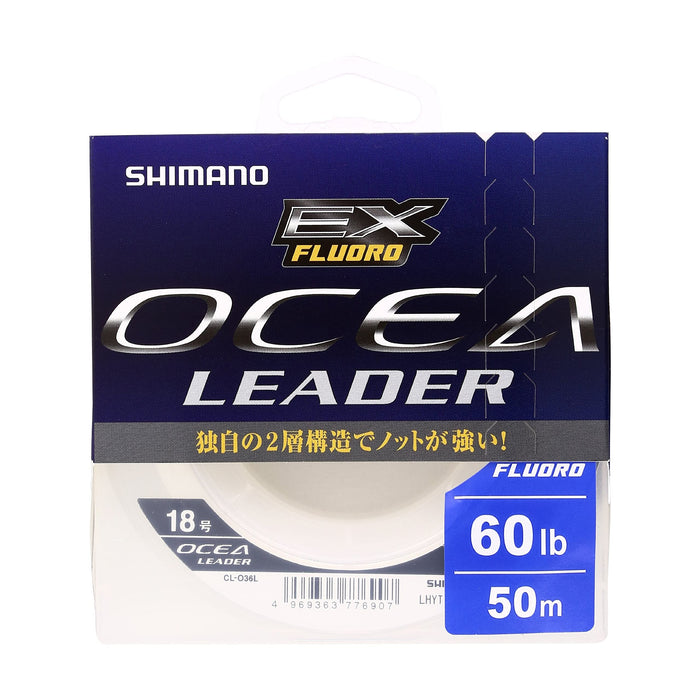 Shimano Ocea Ex 60Lb Fluorocarbon Fishing Line 50M Clear