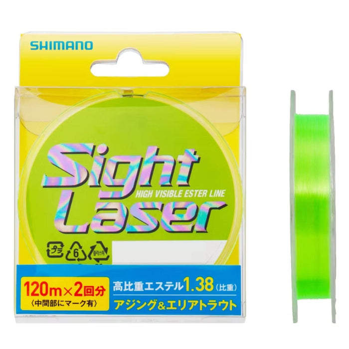 Shimano Sight Laser Ex Ester 荧光绿 240M 0.5 Cl-L75Q