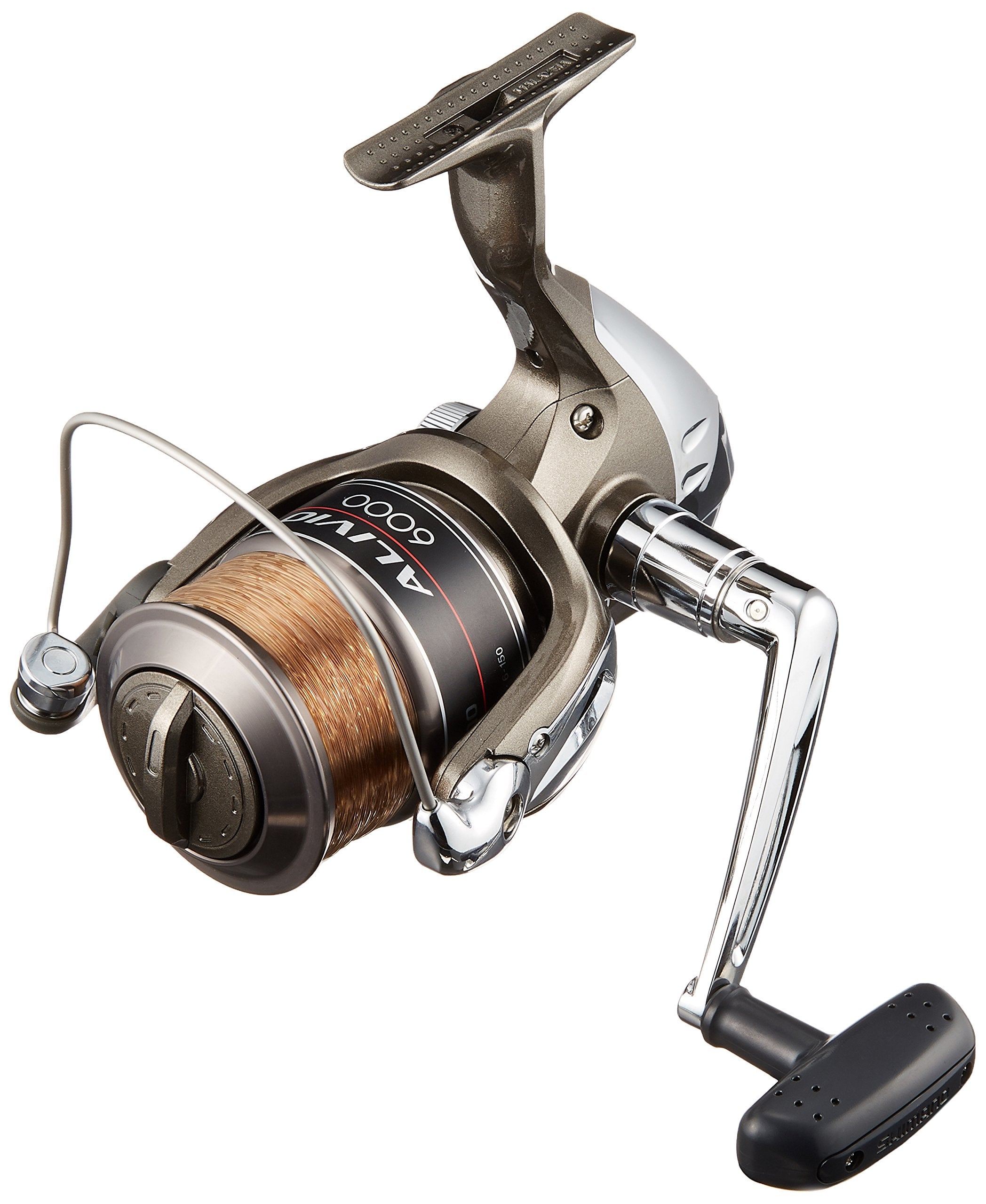 Shimano Alivio 6000 Spinning Reel 150M Line Offshore Jigging Black
