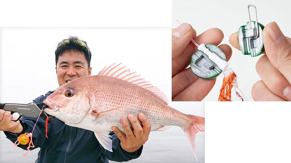 Shimano Tairaba Engetsu Rakuchenbakubaku Head R 001 橙金 100g 鯛魚