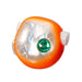 Shimano Engetsu Rakuchenbakubaku Tairaba Sea Bream Head 60G Orange Silver-Kiichin - The #1 Place for Japanese Goods in Your Hand!