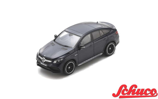 Schuco 1/43 Mercedes-Benz GLE 63 Coupe 2016 Model in Cavansite Blue-Kiichin - The #1 Place for Japanese Goods in Your Hand!