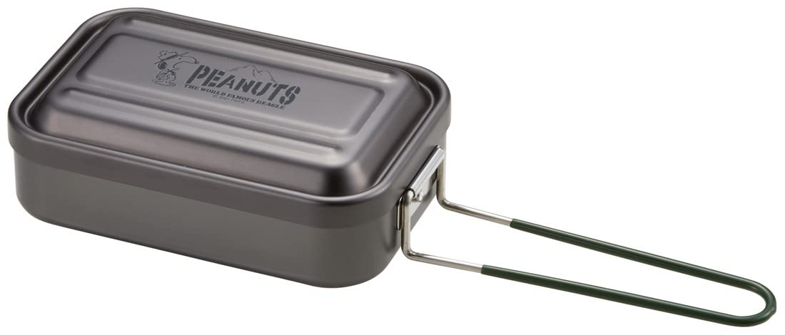 Skater 600ml Aluminum Mess Tin Outdoor Camping Box with Scale Snoopy Aftm6N-A