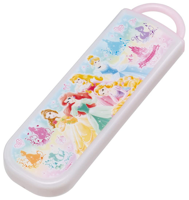 Skater Disney Princess 22 Antibacterial Chopsticks and Spoon Set Made in Japan