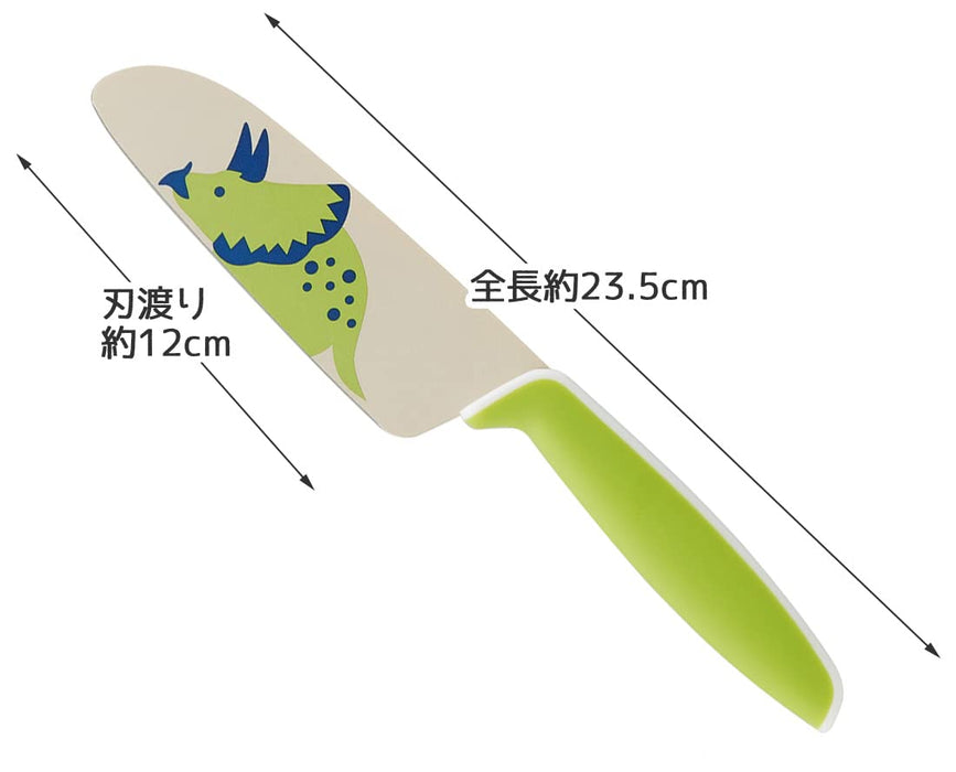 Skater Children's 12cm Dinosaur Knife HK5-A - Safe Kitchen Tool for Kids