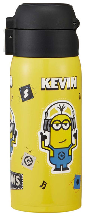 Skater 350Ml Stainless Steel Mug Bottle Minions Design One-Touch Open